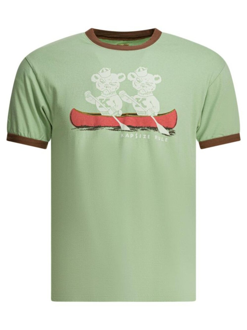 Kapital Ringer 'K' Bear T-Shirt Tag Size 3 Men